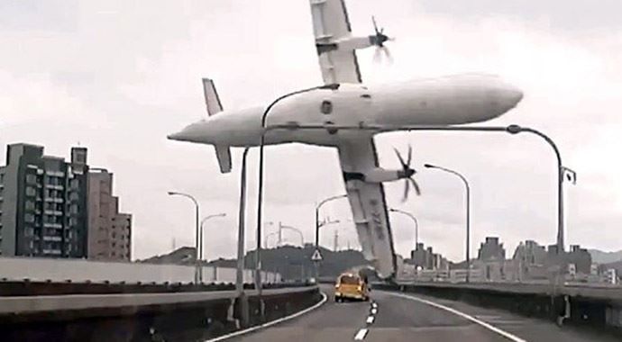 Tayvan&#039;daki uçak kazasının sebebi pilotaj hatası