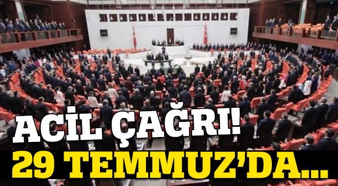 CHP, Meclis&#039;i acil toplantı için çağırdı