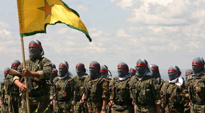 YPG Telabyad&#039;a hendek kazıyor
