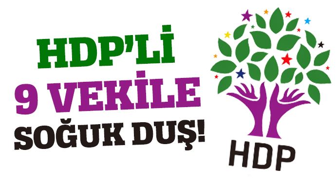 HDP&#039;li 9 vekilin fezlekesi Meclis&#039;te