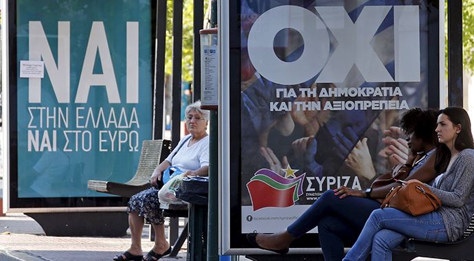 Yunanistan&#039;da yarın halk oylaması var