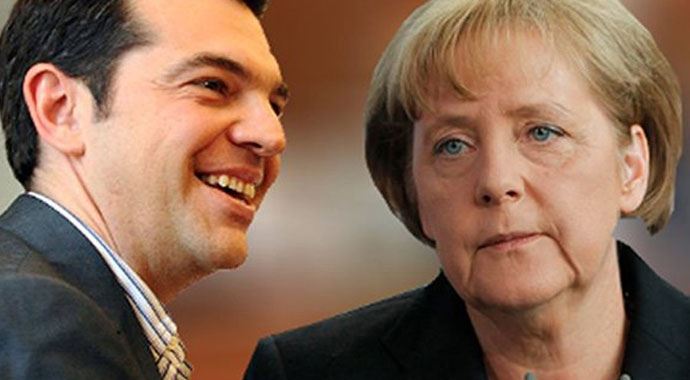 Hollande ve Merkel&#039;den Yunanistan çağrısı