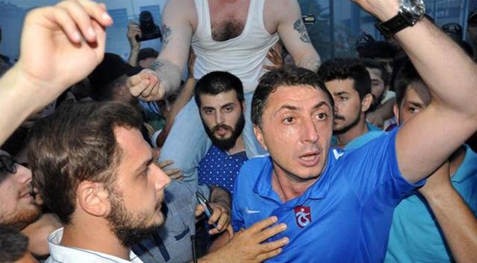Trabzonspor&#039;a olaylı karşılama