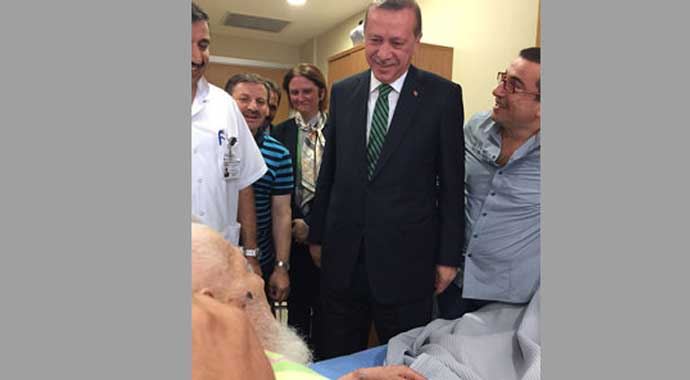 Erdoğan&#039;dan Kırkıncı hocaya ziyaret