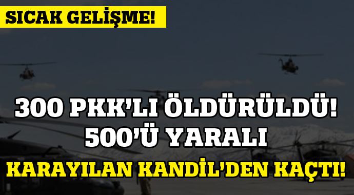 PKK&#039;ya ağır darbe! 