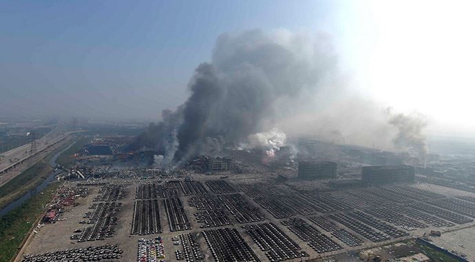 Çin&#039;deki patlama: 50 ölü