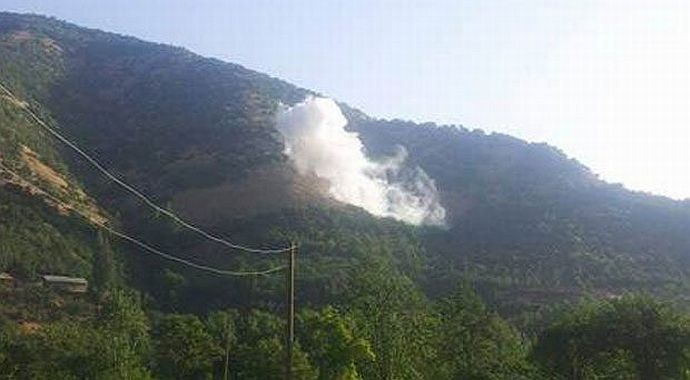 Tunceli&#039;de askeri araca bombalı saldırı