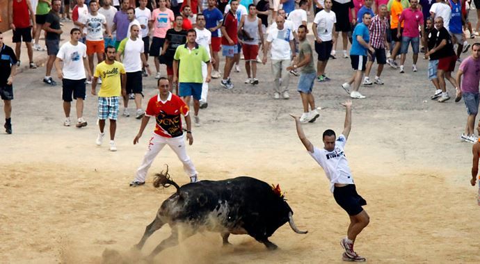 İspanya&#039;da boğalar 5 kişiyi öldürdü