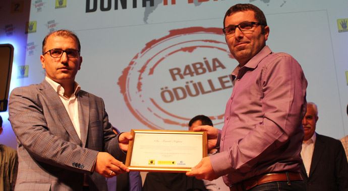 Gazetemize Rabia ödülü 