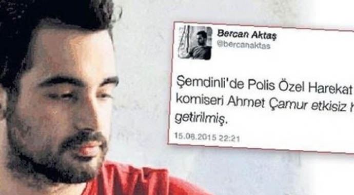 HDP&#039;li Bercan Aktaş gözaltına alındı