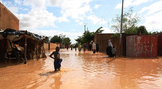 Nijer&#039;deki ölümcül sel riski devam ediyor