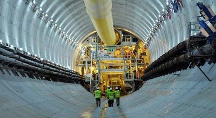 Avrasya Tüneli&#039;nde kazı çalışmaları bugün tamamlanıyor