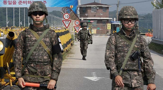 Güney Kore ve Kuzey Kore yetkilileri bugün tekrar bir araya geldi