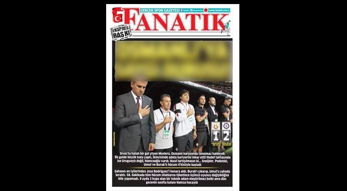 Galatasaray maçı sonrası Fanatik&#039;ten tepki çeken manşet
