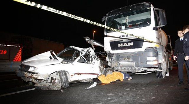 İstanbul Bakırköy&#039;de korkunç kaza: 1 ölü