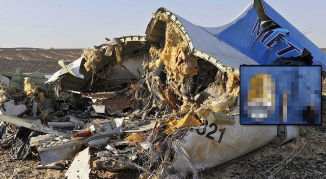 Rus uçağını düşüren bombanın fotoğrafını yayınladılar