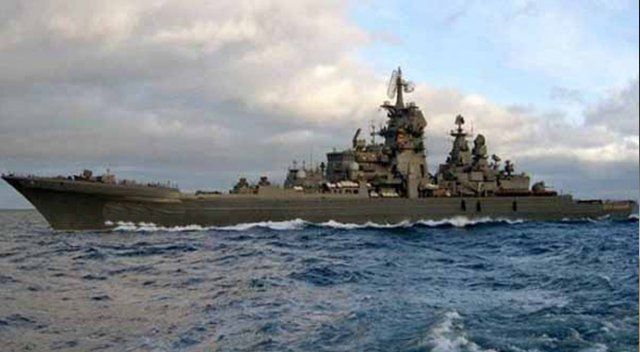 Rusya, hava savunma sistemli Kruvazörü Akdeniz&#039;e gönderdi