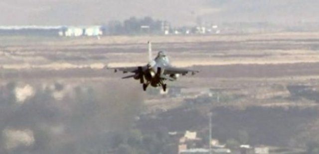 12 F-16 Suriye sınırına havalandı