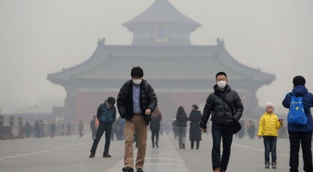 Çin&#039;de hava kirliliği alarmı