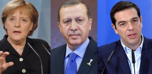 Erdoğan Çipras ve Merkel&#039;le görüşecek