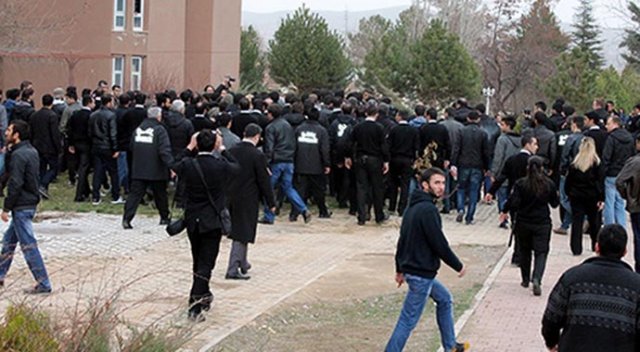 İnönü Üniversitesi karıştı, polise patlayıcı atmak istedi...65 gözaltı var!
