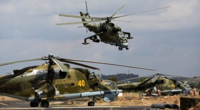 Rusya Türkiye sınırına askeri helikopter yerleştiriyor