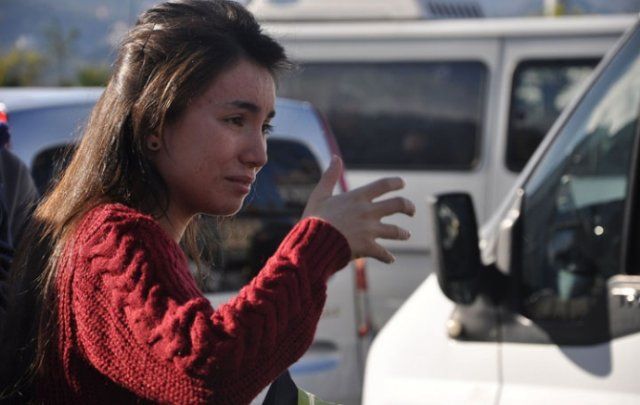 Valizi fünyeyle patlatılan üniversiteli kız gözyaşlarına boğuldu