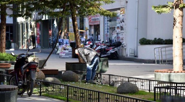 Antalya&#039;da çöp kovasında patlama: 2 yaralı
