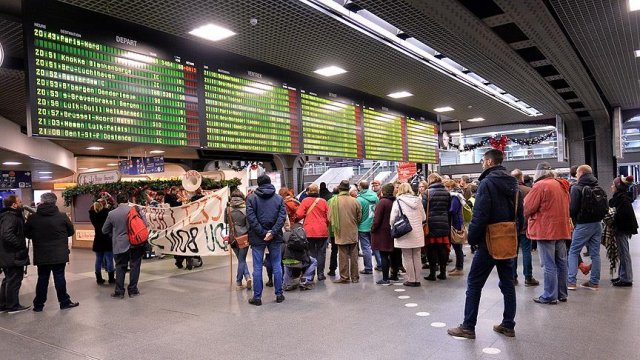 Belçika&#039;da demiryolu işçileri grevde