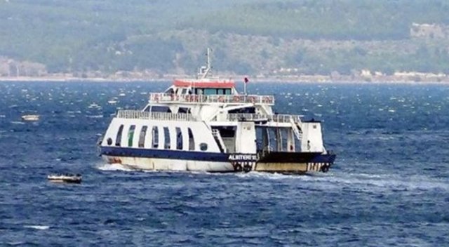 Çanakkale&#039;de feribot seferleri iptal