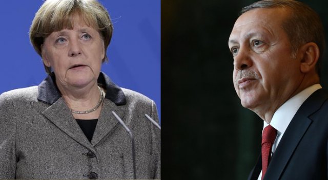 Cumhurbaşkanı Erdoğan&#039;dan Merkel&#039;e taziye telefonu