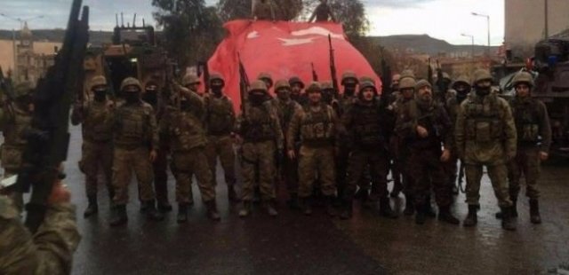 PKK&#039;ya darbe vurdular mehter marşı ile kutladılar