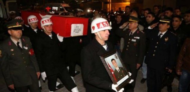 Şehit Yüzbaşı Çiğa&#039;nın cenazesi memleketinde!