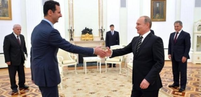 Suriye&#039;nin anahtarını Putin&#039;e verdi