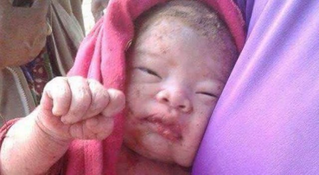 14 yerinden bıçaklanıp ormana gömülen bebek sağ kurtuldu