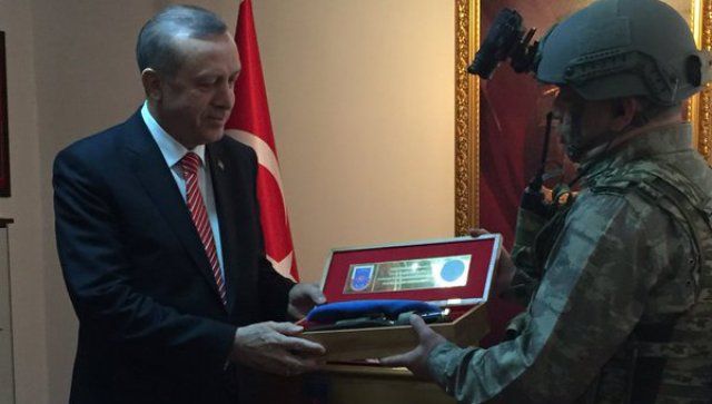 Cumhurbaşkanı Erdoğan&#039;dan JÖAK&#039;a ziyaret
