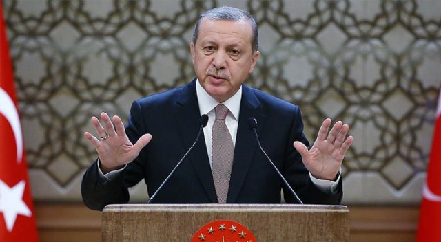 Erdoğan: &#039;Amerika bizimle beraber misiniz yoksa PYD ve YPG ile mi?&#039;