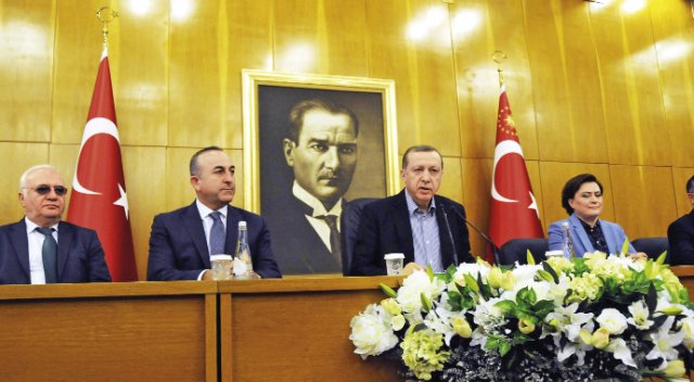 Erdoğan Anayasa Mahkemesi kararını topa tuttu