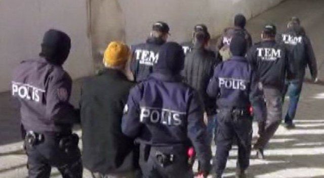 Gaziantep’te terör operasyonu: 7 gözaltı