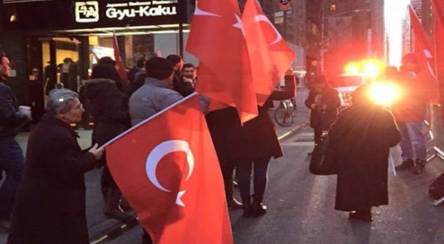New York’ta ’Ankara’ protestosu!