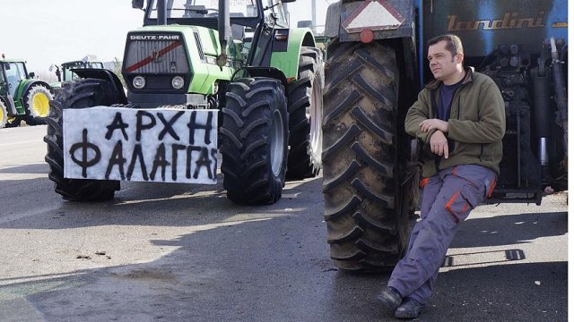 Yunan çiftçiler, eylemlerini Selanik&#039;te sürdürecek