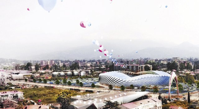 Batum Stadına Türk imzası