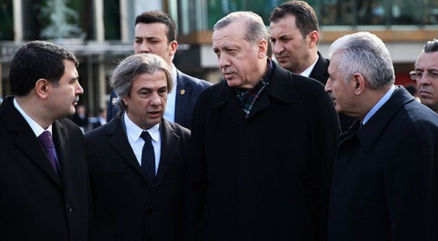 Cumhurbaşkanı Erdoğan Taksim&#039;de