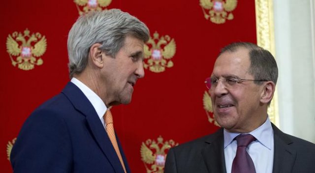 Kerry, Putin ve Lavrov ile görüştü