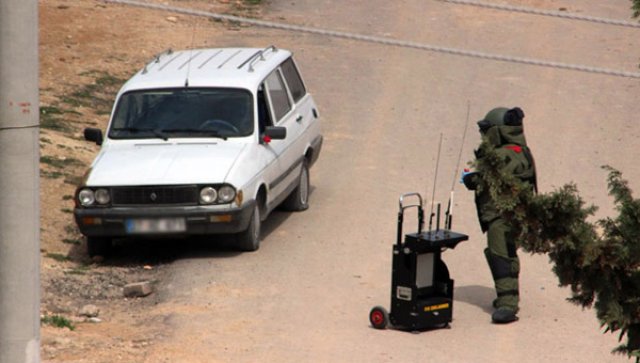 Kilis’te bomba yüklü araç alarmı
