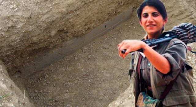 PKK kadın teröristi apar topar gömdü, işte sebebi!