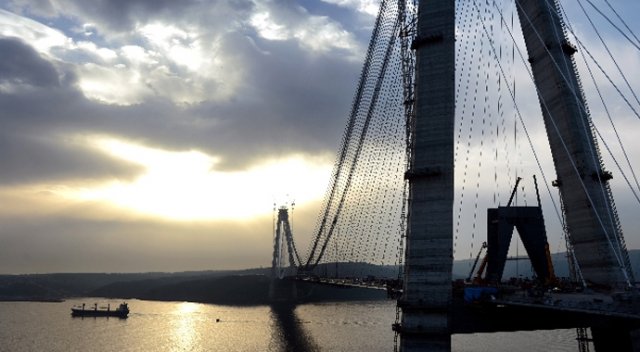 Yavuz Sultan Selim Köprüsünde son 9 metre