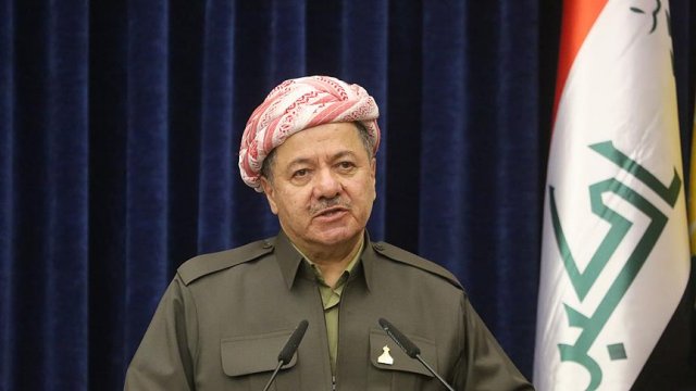 Barzani, Suriye muhalefetinden bir heyeti kabul etti
