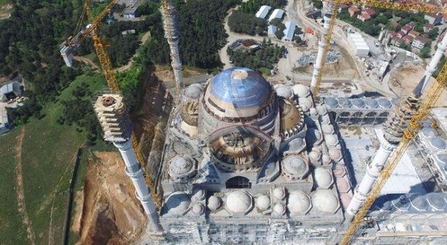 Çamlıca Camii 100 bin kişiye ev sahipliği yapacak