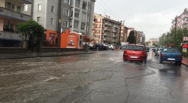 Edirne’ye rekor yağış düştü!